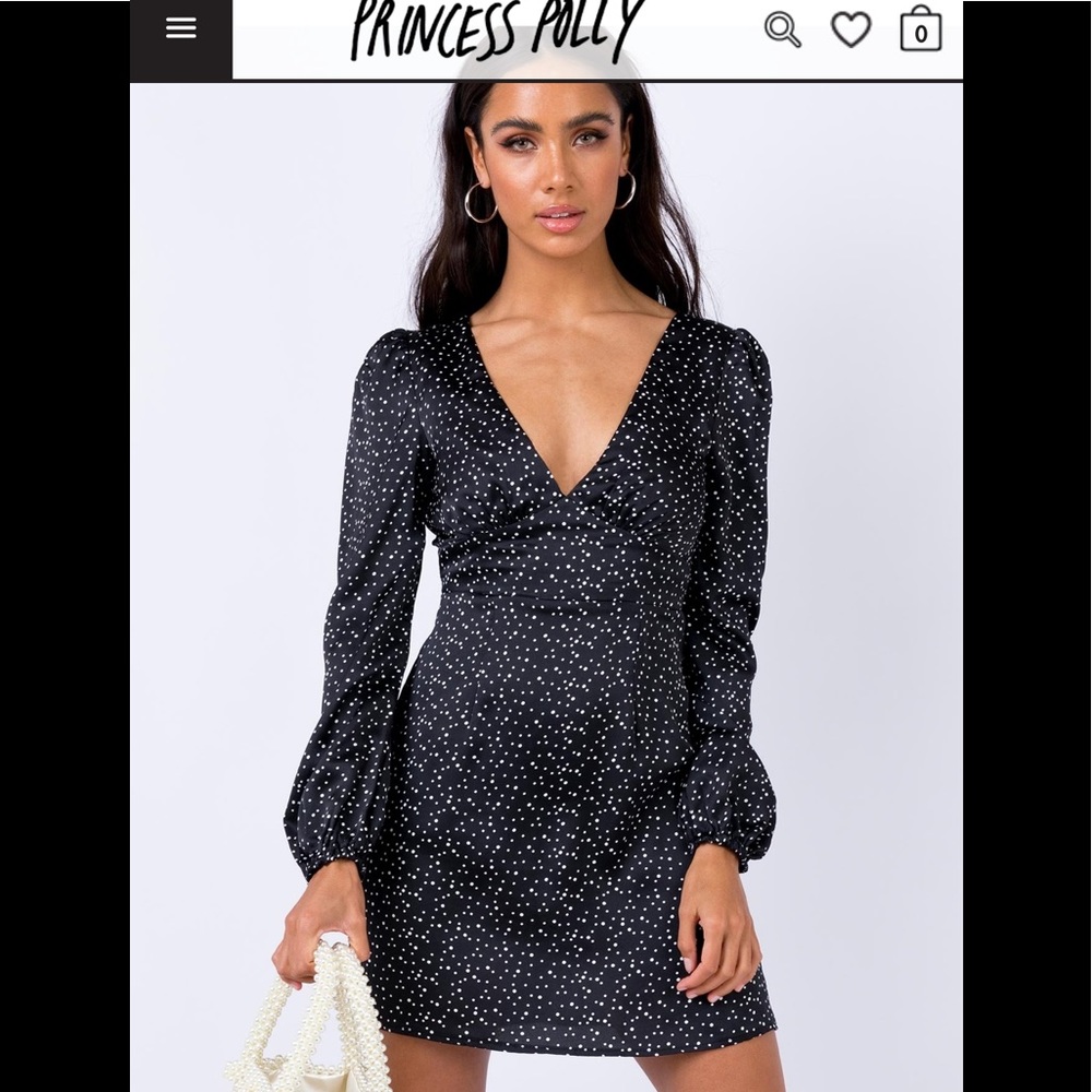 Princess Polly super flattering long sleeve mini.